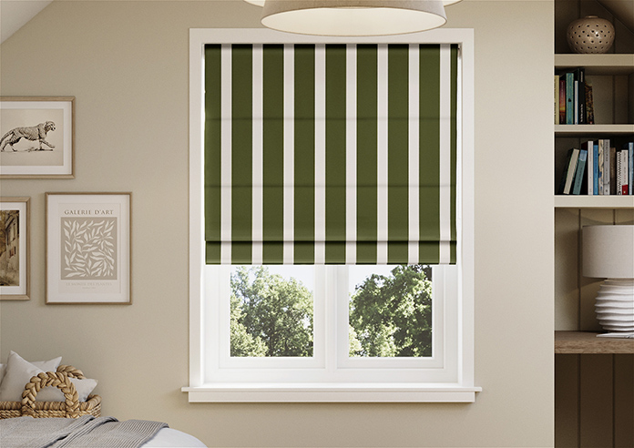 The British Stripe Co. Henry, Highlands No.1 - Twist&Fit Roman Blind - Image 3